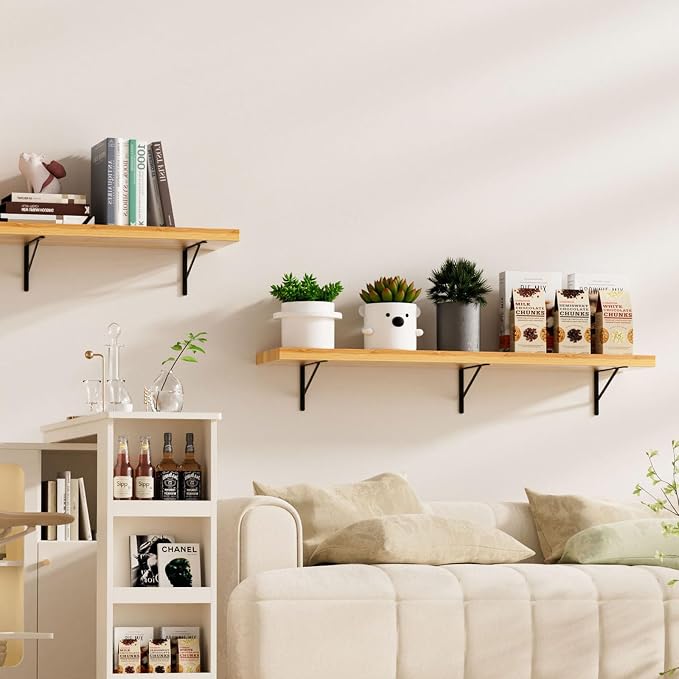 32 Pack L16 x H 10" Black Heavy Duty Shelf Brackets - Image 8
