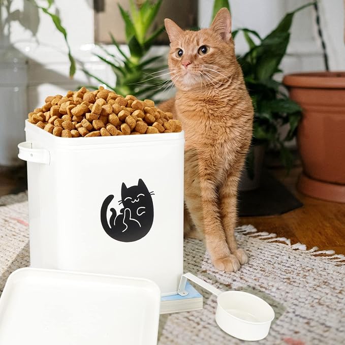 Dog and Cat Food Storage Container 6L, Cute Pet Food Storage Containers - Image 4