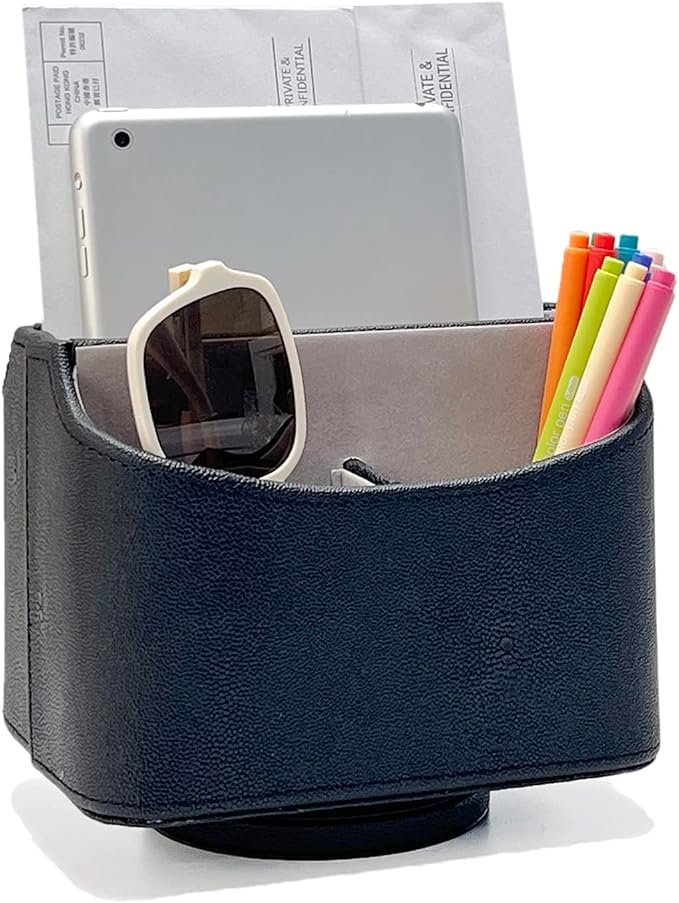 UnionBasic Rotating Desk Organizer, 360 Degree Desk Spinning Caddy, Desktop TV - Image 7