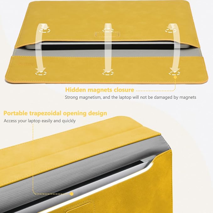 HYZUO 13.3-14 Inch Laptop Sleeve Case - Image 4