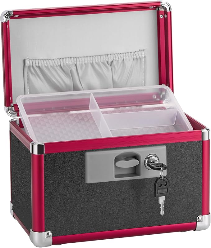 Medicine Lock Box for Safe Medication by GODLONSEN