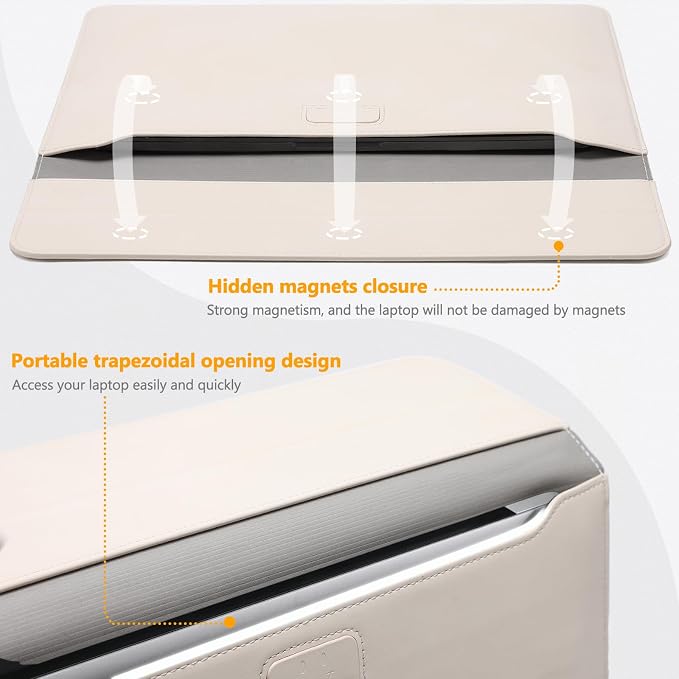 HYZUO 13 Inch Laptop Sleeve Case - Image 4