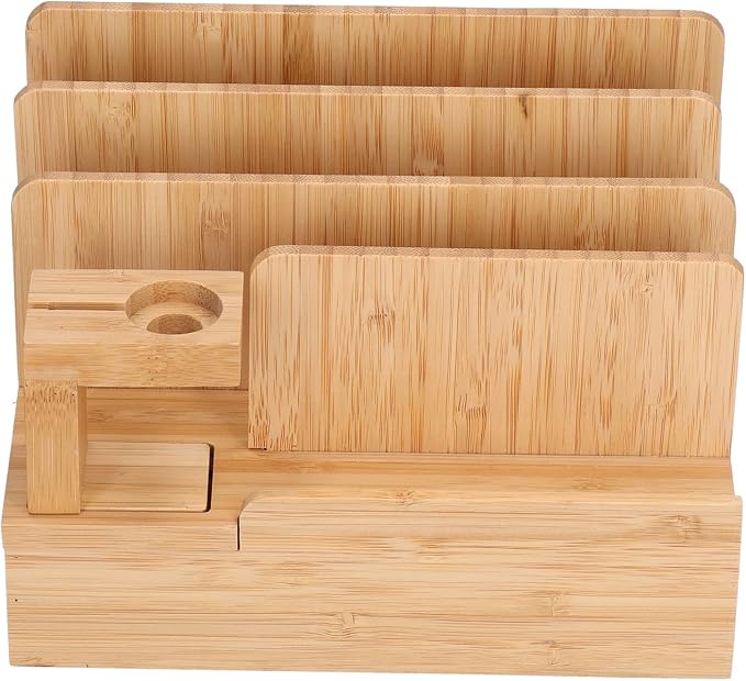 BambooCharging Station Organizer - Image 4
