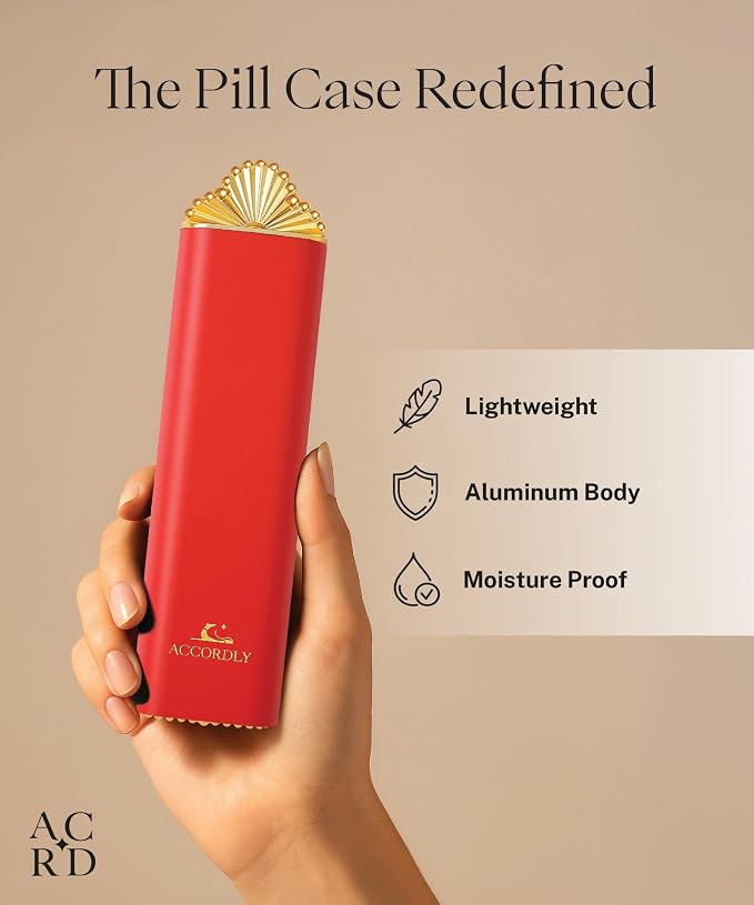 Premium Weekly Pill Organizer, 7-Day Compact Pill Case - Image 4
