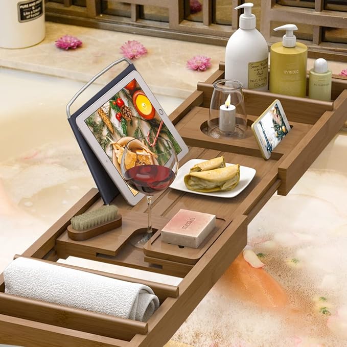 Bath Caddy Tray for Bathtub - Image 4