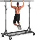 Garment Rack Load 530lbs, Heavy Duty Rolling Clothes Rack by Gewudraw