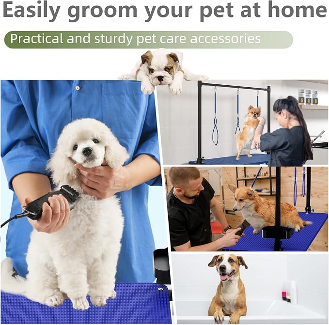 VFK 47'' Large Dog Grooming Table X-Lift Foldable Grooming Table - Image 5