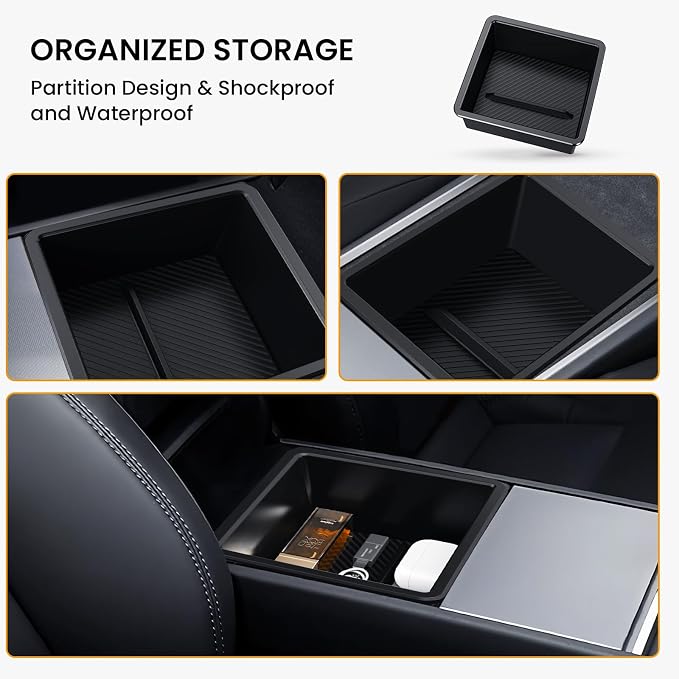 3PCS Center Console Organizer Tray - Image 5