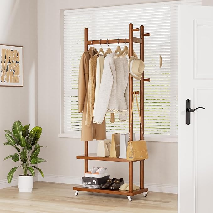 Coat Rack Freestanding Clothing Rack - Image 5