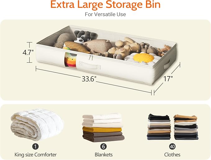 Under Bed Storage Containers - Image 2
