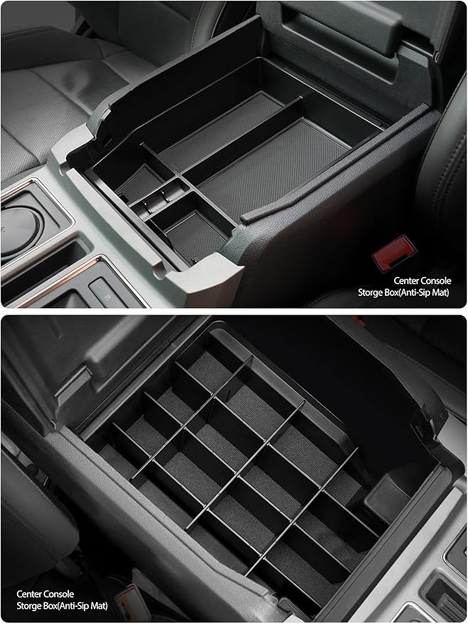 ELECFRESH 2PCS Center Console Organizer - Image 2