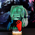 YuanDian Light up Headphone Controller Holder, 16 Colors 3D LED Lights Gamepad by YuanDian