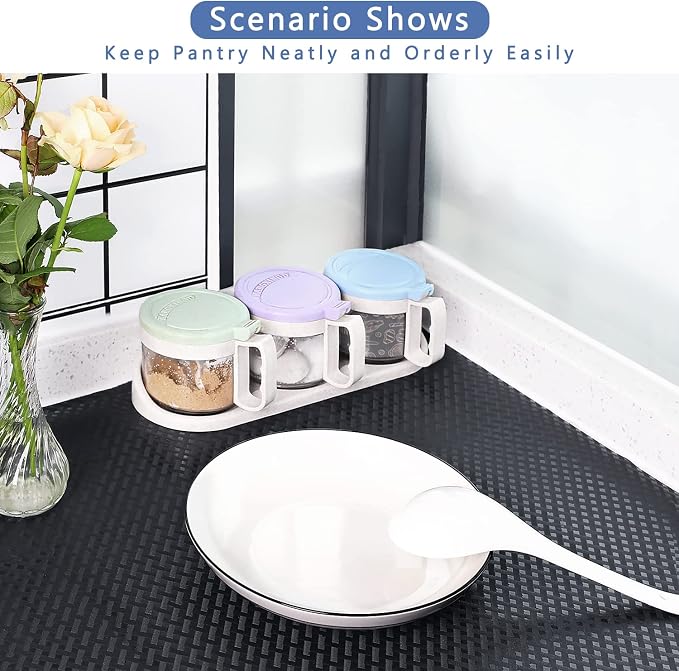 HooTown Shelf Liner Kitchen Cabinet Drawer Mats 23.6 Inch Wide x 196.8 Inch Long - Image 6