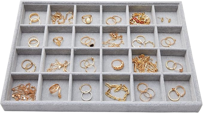 Juvale Velvet Jewelry Organizer Tray - Image 7