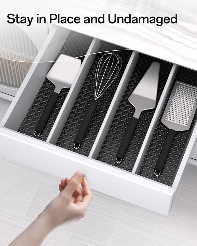 Shelf and Drawer Liner for Kitchen Cabinet, Non-Adhesive 12in x 360in - Image 8