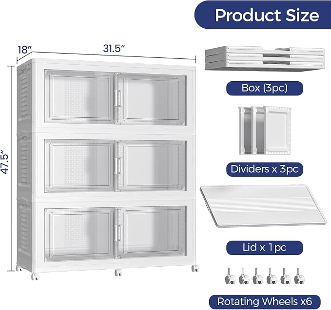 150Gal Stackable Storage Bins - Image 2