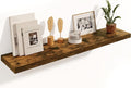 Fun Memories Floating Shelves, 8 Inch Deep Floating Shelves, Rustic Wood by FunMemories