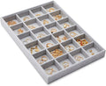 Juvale Velvet Jewelry Organizer Tray by Juvale