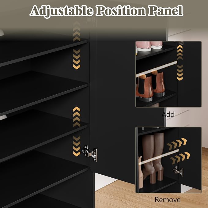 Shoe Cabinet Storage for Entryway - Image 4