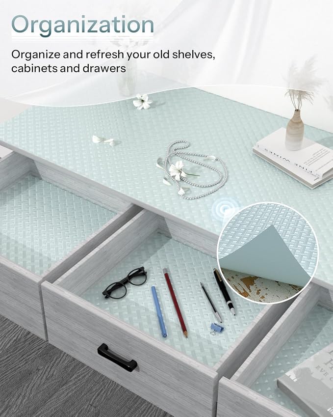 Shelf and Drawer Liner for Kitchen Cabinet, Non-Adhesive 12in x 360in - Image 5