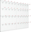 TORACK Metal Pegboard Panels and Hooks by TORACK
