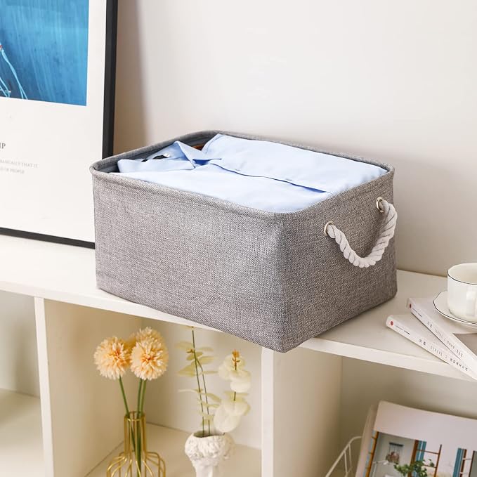 combocube 15.7 x 11.8 x 8.2 Inch Fabric Storage Bins - Image 4