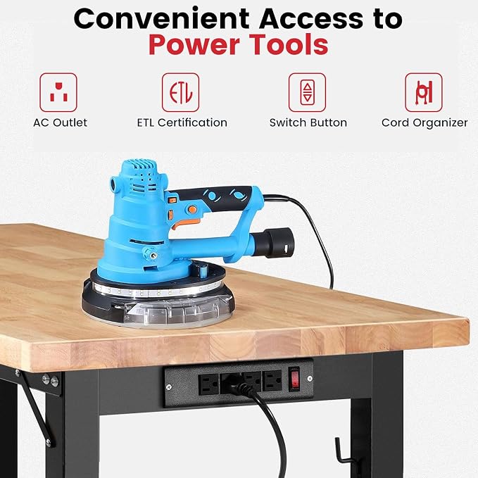 Workbench for Garage 48 Inch Work Bench - Image 6