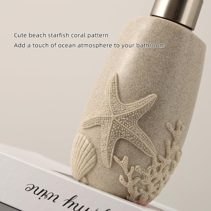 Bathroom Accessories Set, Toothbrush Holder, Soap Dish, Bathroom Countertop - Image 3