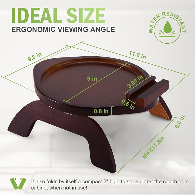 CouchArm Table - Sofa Clip-On Tray - Image 5