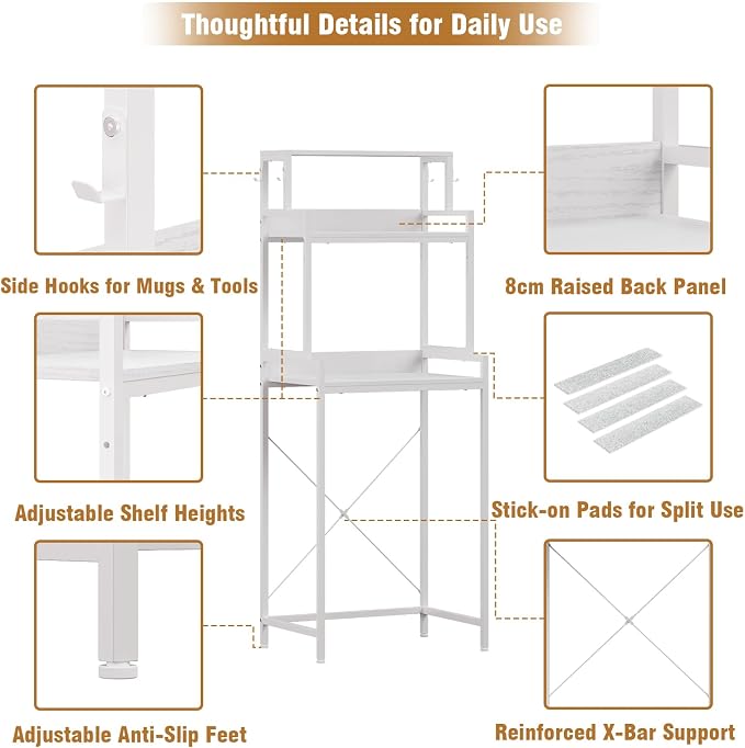 3-Tier Kitchen Bakers Rack - Image 6