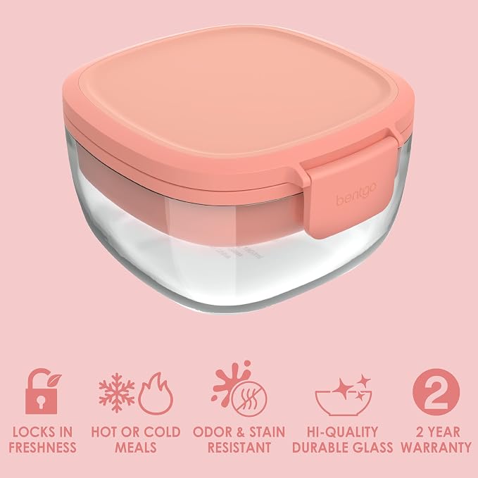 Bentgo Glass All-in-One Salad Container - Image 3