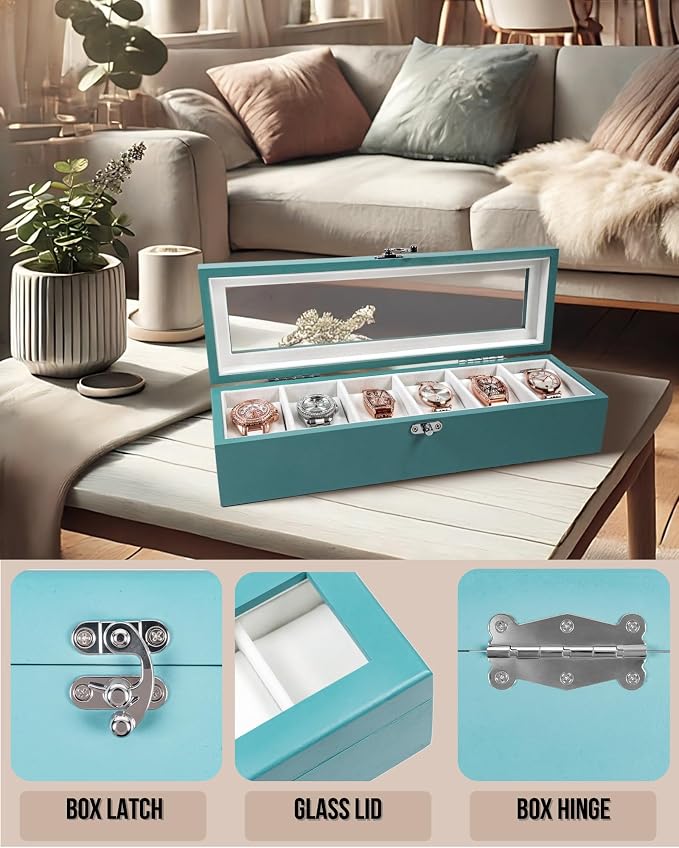 Watch Box, Watch Case for Men Women - Image 3