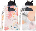 Double Eyeglass Case Soft Dual Glasses Case by FLYINGMAGE