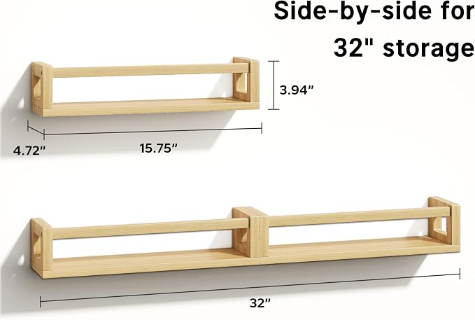 Upgraded Thick Floating Shelves - Image 2