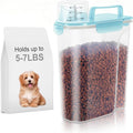 5-7Lbs Cat Dog Storage Container, Portable Pet Food Containers by LEAWALK