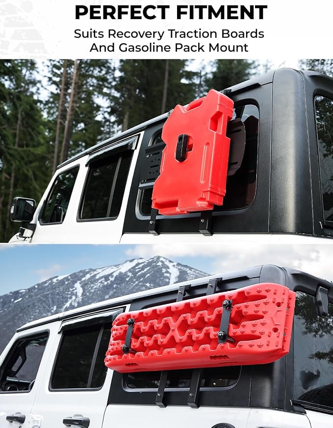 JOYTUTUS Rear Window Storage Molle Panel Kit Compatible - Image 2