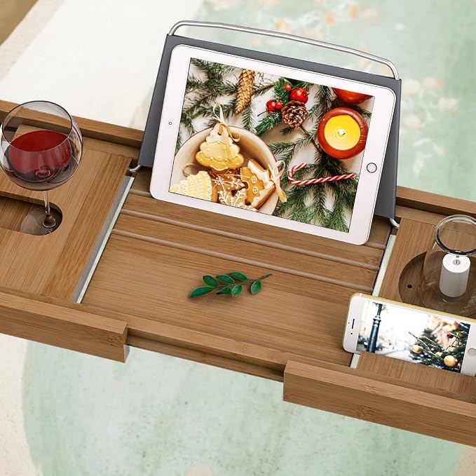 Bath Caddy Tray for Bathtub - Image 6
