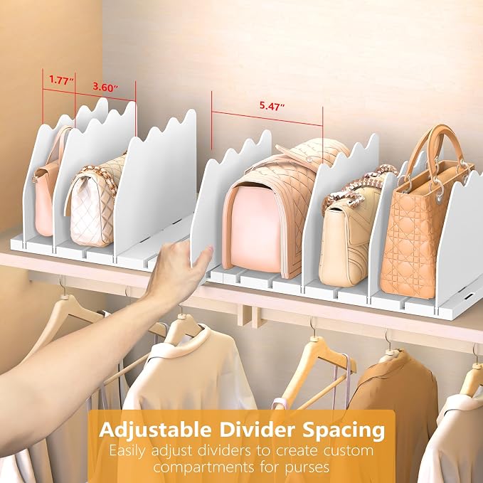 Ronlap Purse Storage Organizer for Closet, 4 Pack - Image 4