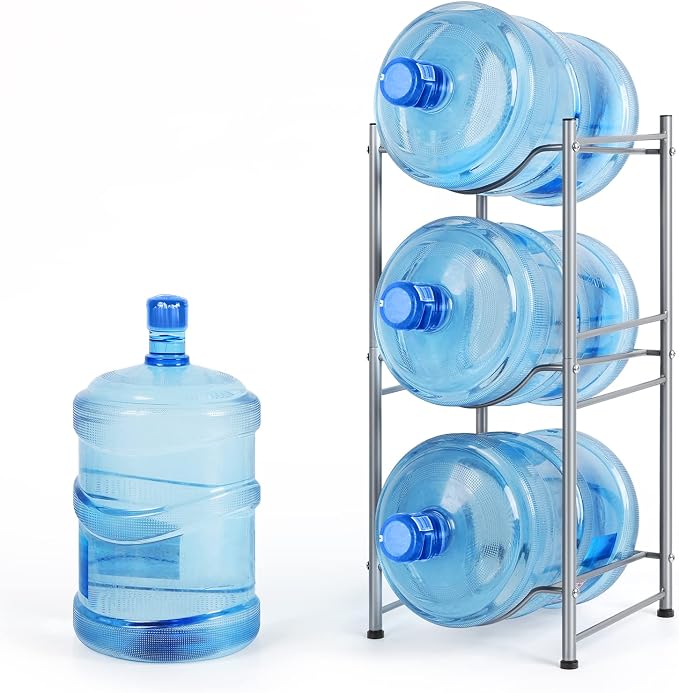 smusei 5 Gallon Water Bottle Holder Water Cooler Jug Rack by smusei