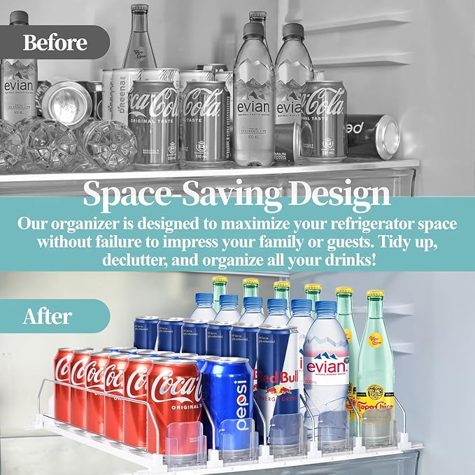 Drink Organizer For Fridge - Image 3