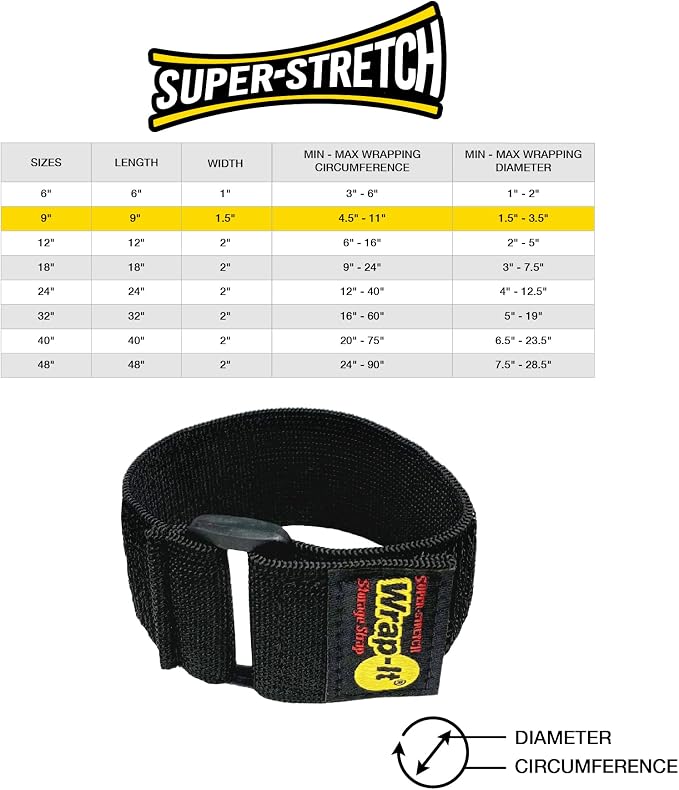 Super-Stretch Wrap-It Storage Straps - Image 9