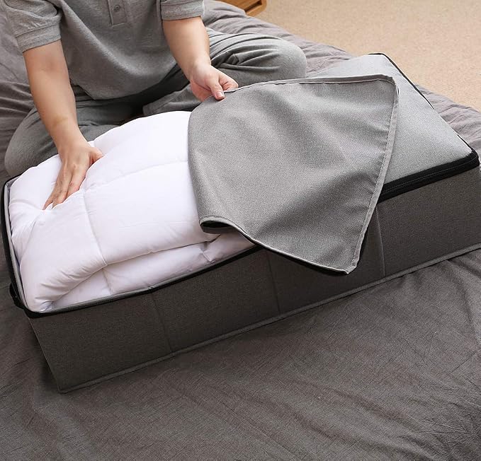 AMJ Under Bed Storage Organizer, Underbed Closet Storage Solution - Image 3