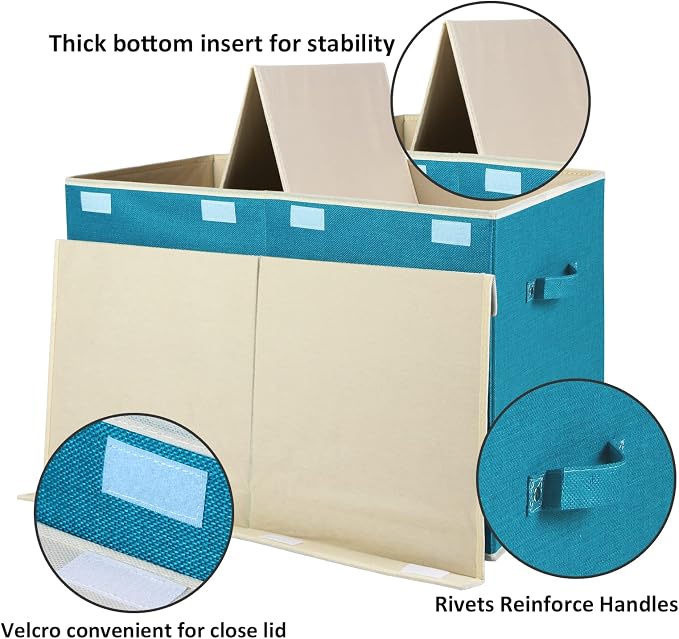 popoly Large Toy Box Chest Storage - Image 4