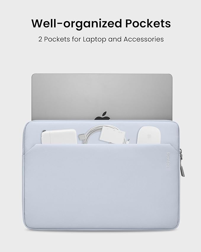 tomtoc Slim Laptop Sleeve for 14-inch MacBook Pro M5/M4/M3/M2/M1 Pro/Max - Image 3