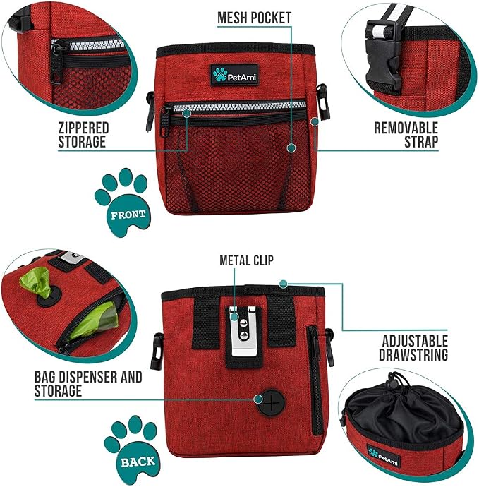 PetAmi Dog Treat Pouch, Pet Treat Pouch - Image 3