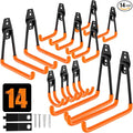 QcoQce 14 Pack Garage Hooks Heavy Duty by QcoQce
