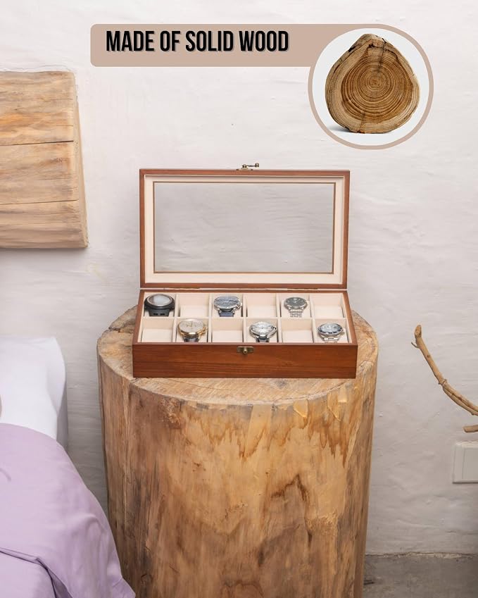 Watch Box, Watch Case for Men Women - Image 7