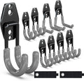 3-H Garage Wall Hooks 10 Pack, Garage Hooks Heavy Duty by 3-H