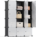 SONGMICS Cube Storage Organizer, 12-Cube Closet Storage Shelves, Modular by SONGMICSbySONGMICSHOME