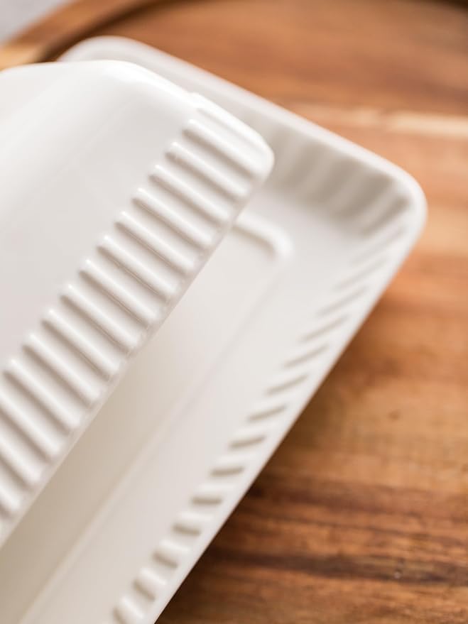 Ceramic Butter Dish with Lid, Butter Dishes - Image 7